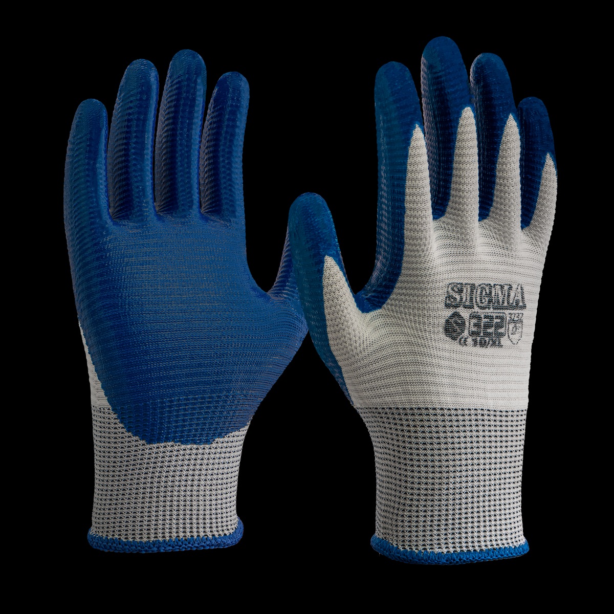 دستکش کار سیگما کد 322 (کیسه 240جفتی)